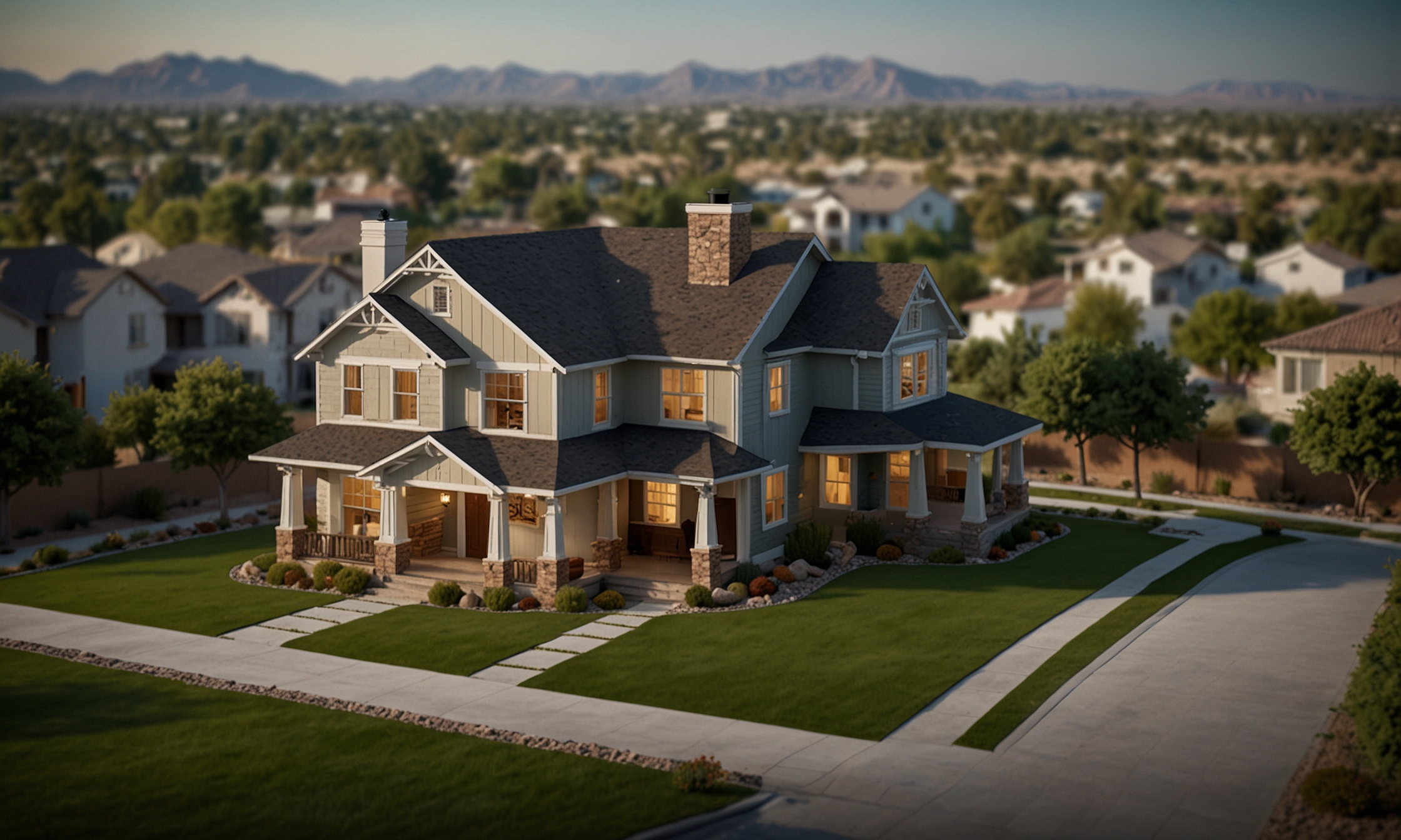 Unique Architecture Home in Gilbert