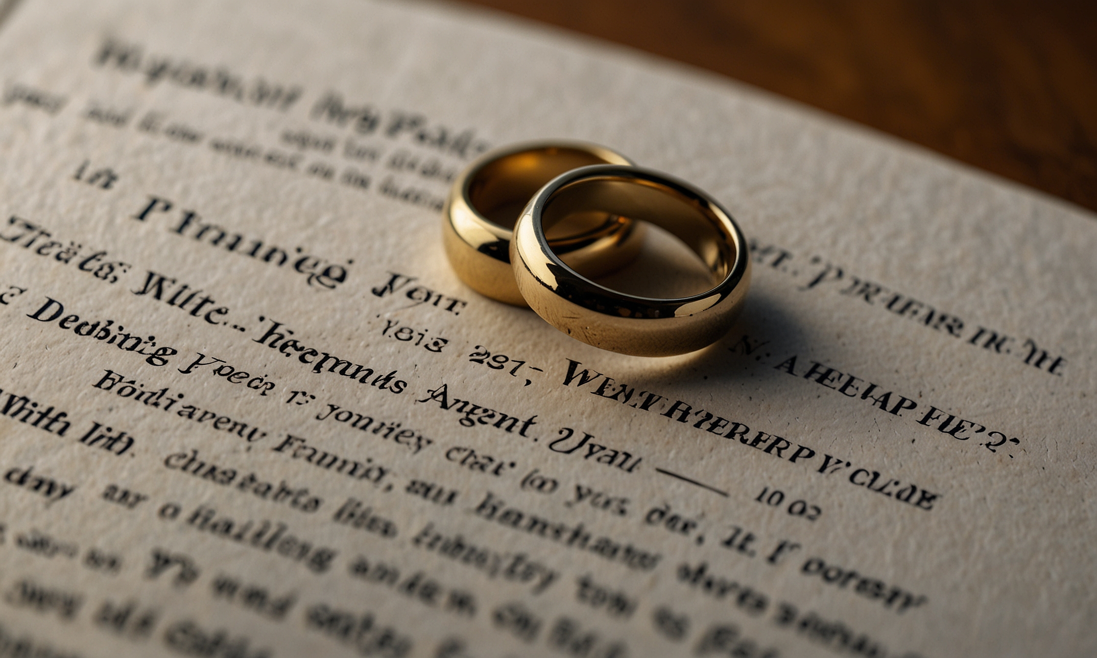 Prenuptial Agreement Concept